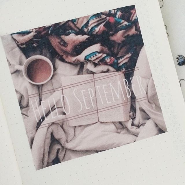 Hallo September! Zeit für ein neues Kapitel im Kalender 🍃🍂 #hellosestember #ilovediy #bulletjournal #bujojunkies #bulletjournaljunkies #kalender #neuermonat #neueskapitel #doityourself #diyeverything #diyblogger #basteln