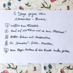 5 Schritte zum ultimativen Novemberglück – Happy Sunday