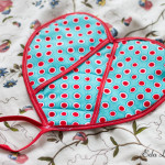 What I Made: Topflappen mit Herz!